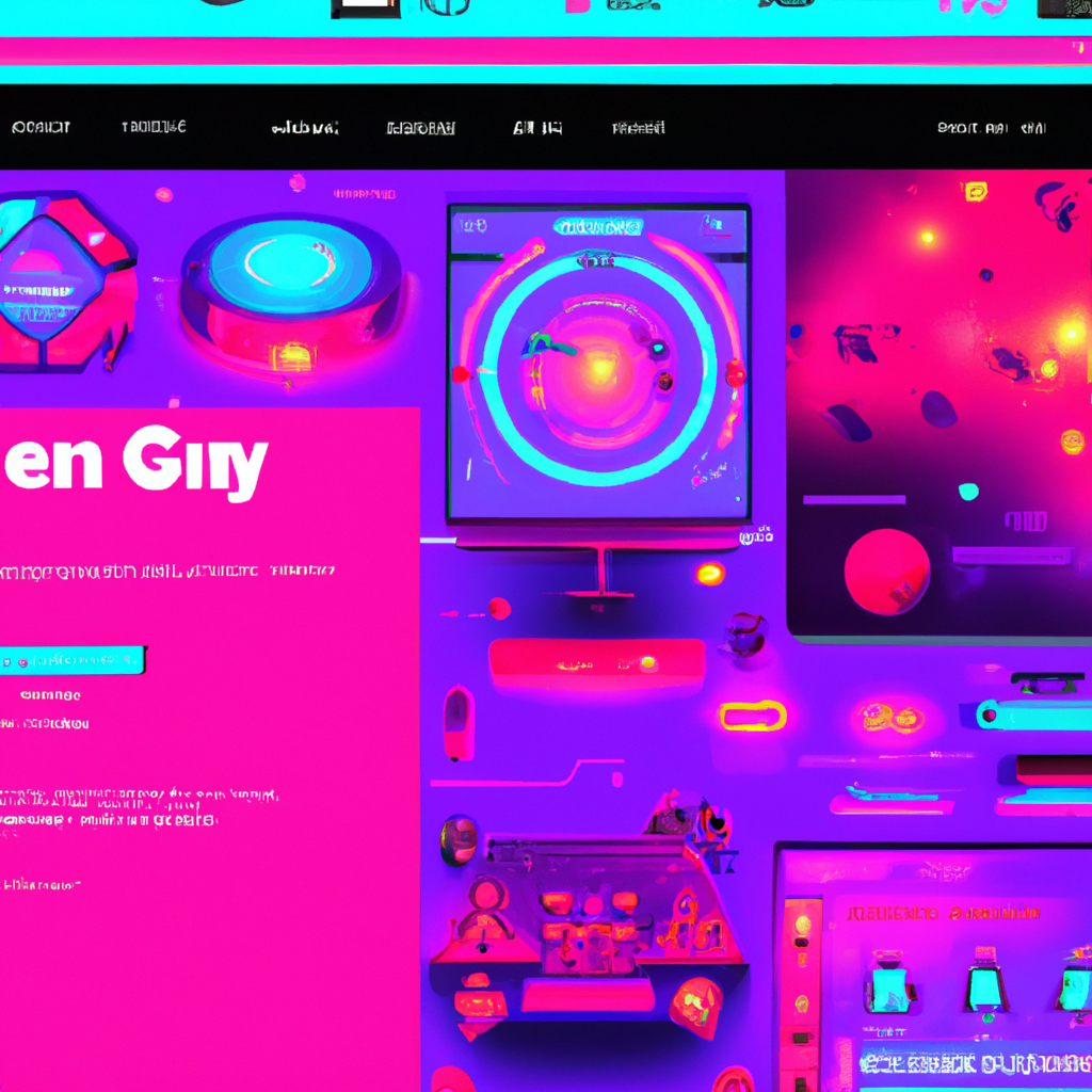 Hero: stylized arcade UI with quick games